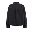 trw ellen denim shirt wash milano black - black