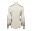 selma blouse bowtie flyfront - champagne