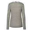 thyra wool sailor reverse wool top - ecru sailor stripe 