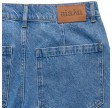 aiayu carlo midwaist wide jeans - clear blue