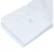 closed lace detail shirt - white