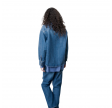 aiayu casy shirt denim - worn blue