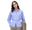 closed waisted shirt - breeze blue