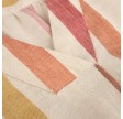 julia dress - light brown stripe