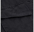 closed utility shirt - black