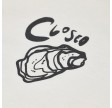 closed cropped t-shirt - ivory