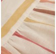 julia dress - light brown stripe