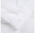 carmen blouse - white