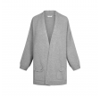 charlotte cardigan - light grey melange