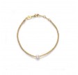 pearly bracelet - gold