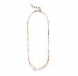 rainbow nomad necklace - gold