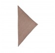 triangle solid logo m - stradivari dark brown melange