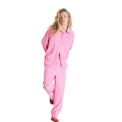 women padow shirt - vintage bubble gum
