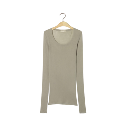 massachusetts bluse - sandstone - front billede massachusetts bluse - sandstone